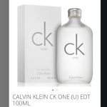 calvin klein ck one(u) edt