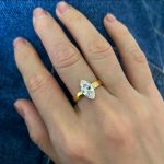 Tarnish free engagement ring
