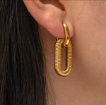 double hoop earings